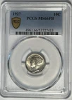 1927  MERCURY DIME PCGS MS 67 FB