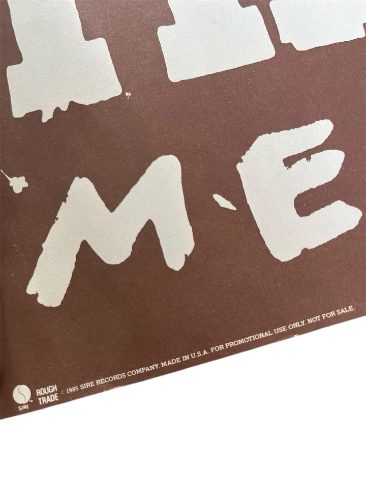 The Smiths Original Meat Is Murder Banner Poster Sire Made In USA 23x8” - Image 2 of 2