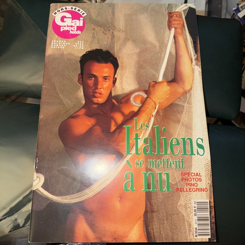 GAI PIED Hebdo Hors-Serie Male Gay Interest Men Photo Magazine French 4
