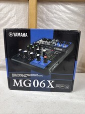 Yamaha MG06X 6Channel Mixer Digital Effects Professional Audio Mixing Console JP
