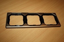 Merten OctoColor 3-fach Rahmen in bronze