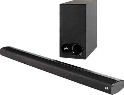 Polk Audio Signa S2 - 2.1 Ch Ultra-Slim Soundbar w/ Wireless Subwoofer & Dolby