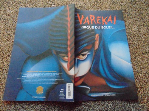 Varekai - Cirque Du Soleil Programme/ Brochure