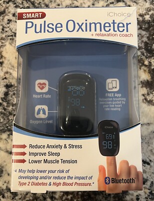iChoice Smart Relaxation Coach Pulse Oximeter OX200