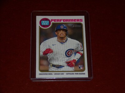 2023 Topps Heritage New Age Performers RC Christopher Morel
