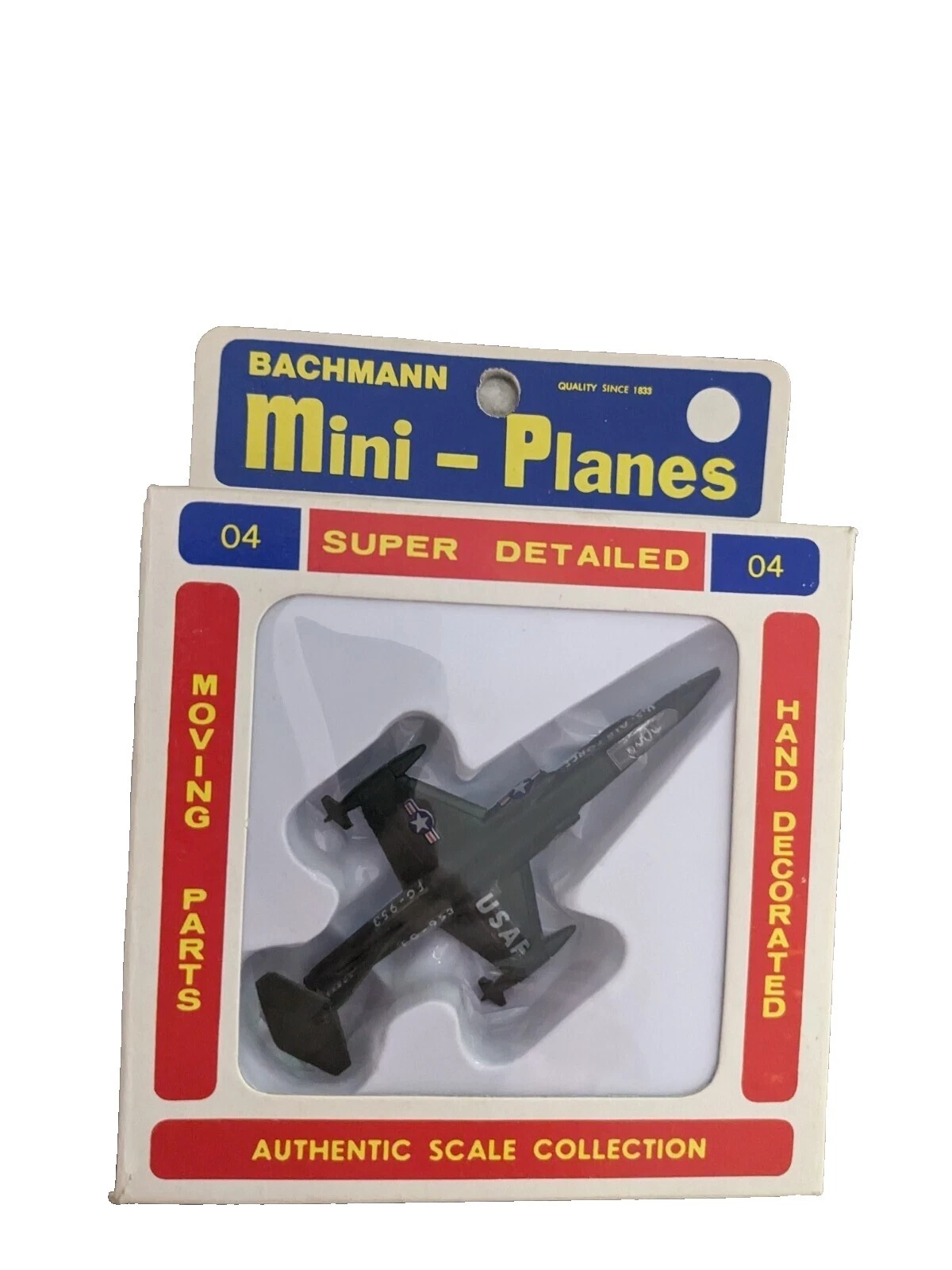 Bachmann Vintage Manufacture Diecast Military Airplanes