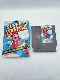 Super Mario Bros. 2 (Nintendo NES, 1988) - CIB - No Manual