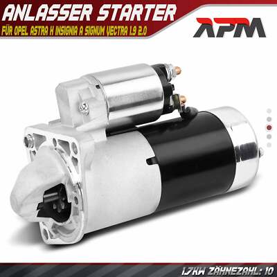 Anlasser Starter 1.7 kW 10 Zähnez. für Opel Astra Caravan GTC Twintop Insignia