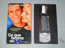 Ce Que Femme Veut/ What Woman Want (VHS)(French) Mel Gibson Testé