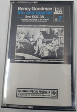 BENNY GOODMAN TRIO AND QUARTET LIVE 1937-38 VNTG CASSETTE JAZZ