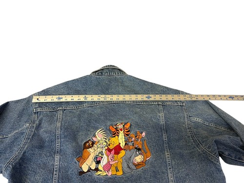 Disney Store Winnie The Pooh & Friends Denim Jacket Measures Like A Short XXL - Picture 10 of 13