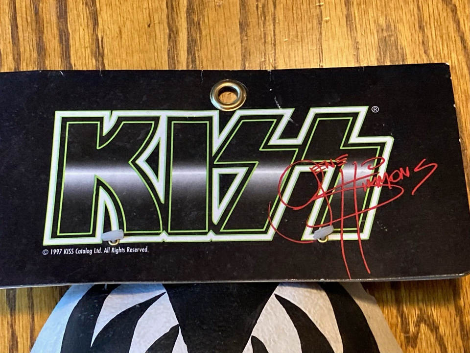 Vintage 1997 KISS Gene Simmons Halloween Mask New with Tags eBay