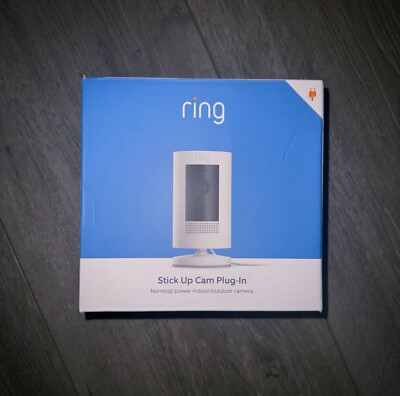 Ring Stick Up Cam - Plug In, White