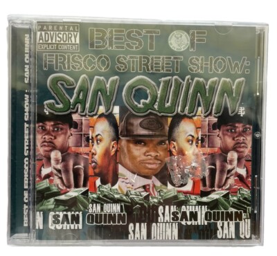 San Quinn -Best of Frisco Street Show: San Quinn (CD, 2011)-Sealed NEW- SUO 3071