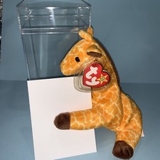 1995 TY BEANIE BABY TWIGS THE GIRAFFE Rare -  New W/ Errors