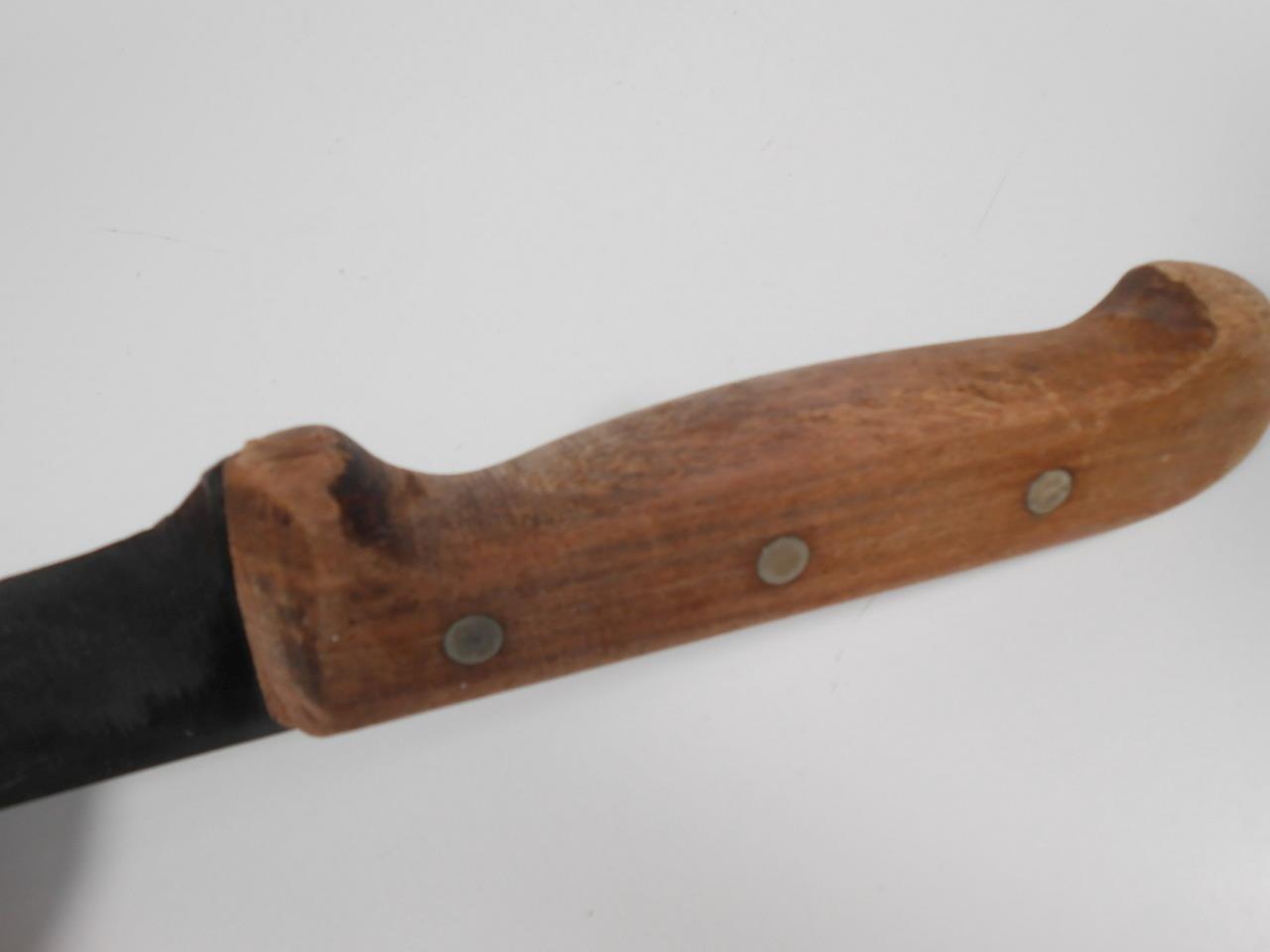 VICTORINOX R.H. FORSCHNER 10" BUTCHER KNIFE 402-10 HICKORY HANDLE SWITZERLAND