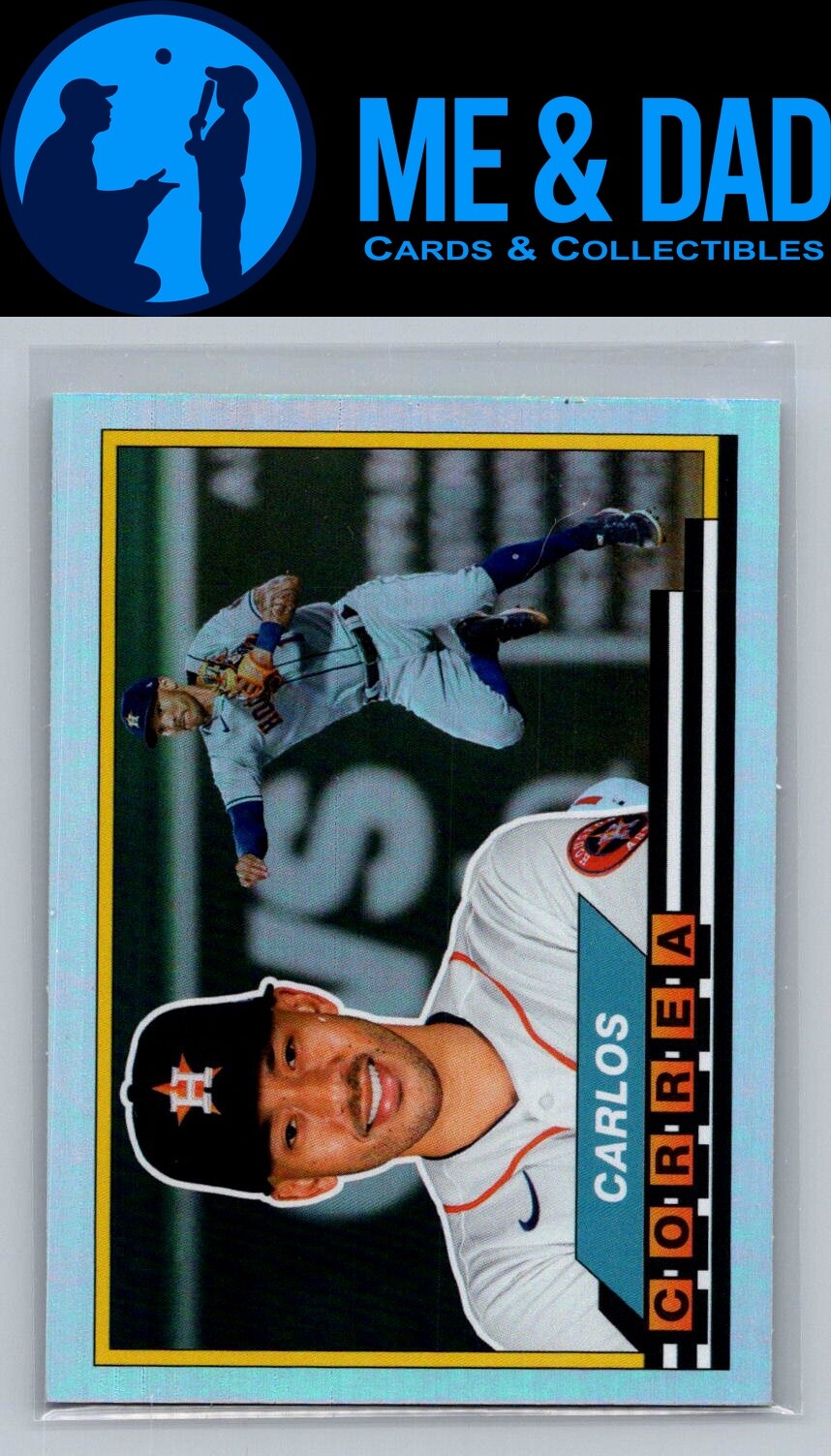 2021 Topps Archives #89BF-29 Carlos Correa 1989 Topps Big Foil