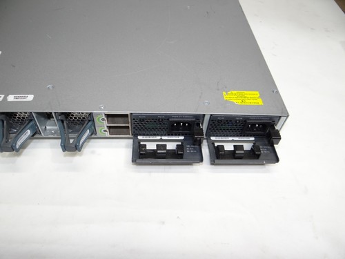 Cisco WS-C3850-48P-S Catalyst 3850 48 Ports PoE IP Base Switch NM-4-1G *Tested* - Picture 6 of 12