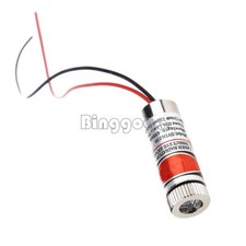 5pcs 5mW 650nm line red laser module focus adjustable laser head 5V modules
