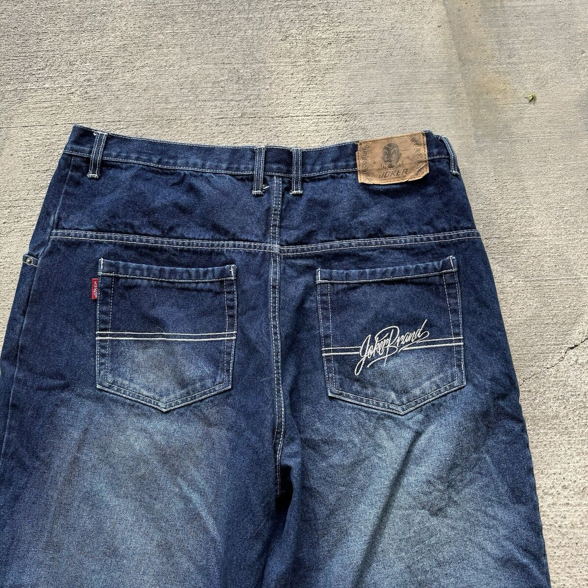 Vintage Joker Brand Jean Shorts Men 36 Baggy Streetwear Hip Vintage Joker Brand Jean Shorts Men 36 Baggy Streetwear Hip