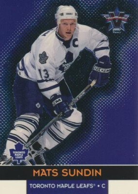 2000-01 Vanguard #94 MATS SUNDIN - Toronto Maple Leafs