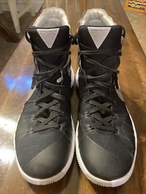   Nike Mens Size 11.5 Hyperdunk 2015 TB 749645-001 Black Basketball Shoes