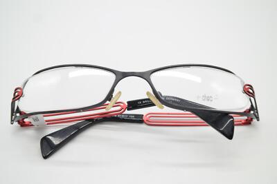 Monture De Lunettes Brillenmann Choc C332-116 Noir Cuivre Ovale - Neuve Sans étiquette