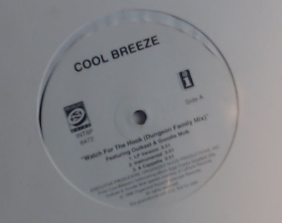 Cool Breeze | Outkast | Goodie Mob Watch For The Hook 1998 Interscope Promo 12''