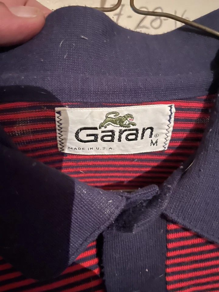 Camisa estilo polo vintage símbolo animal 👕 talla mediana Foto 4 de 4