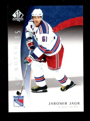 2005-06 SP AUTHNETIC NOTABLES #103 JAROMIR JAGR 17/100 RANGERS