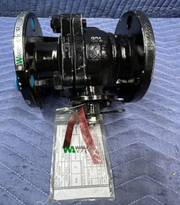 WARREN 6155-FS-TR Ball Valve 2'' 150 RF Flanged Full Port / WCB Body / SS