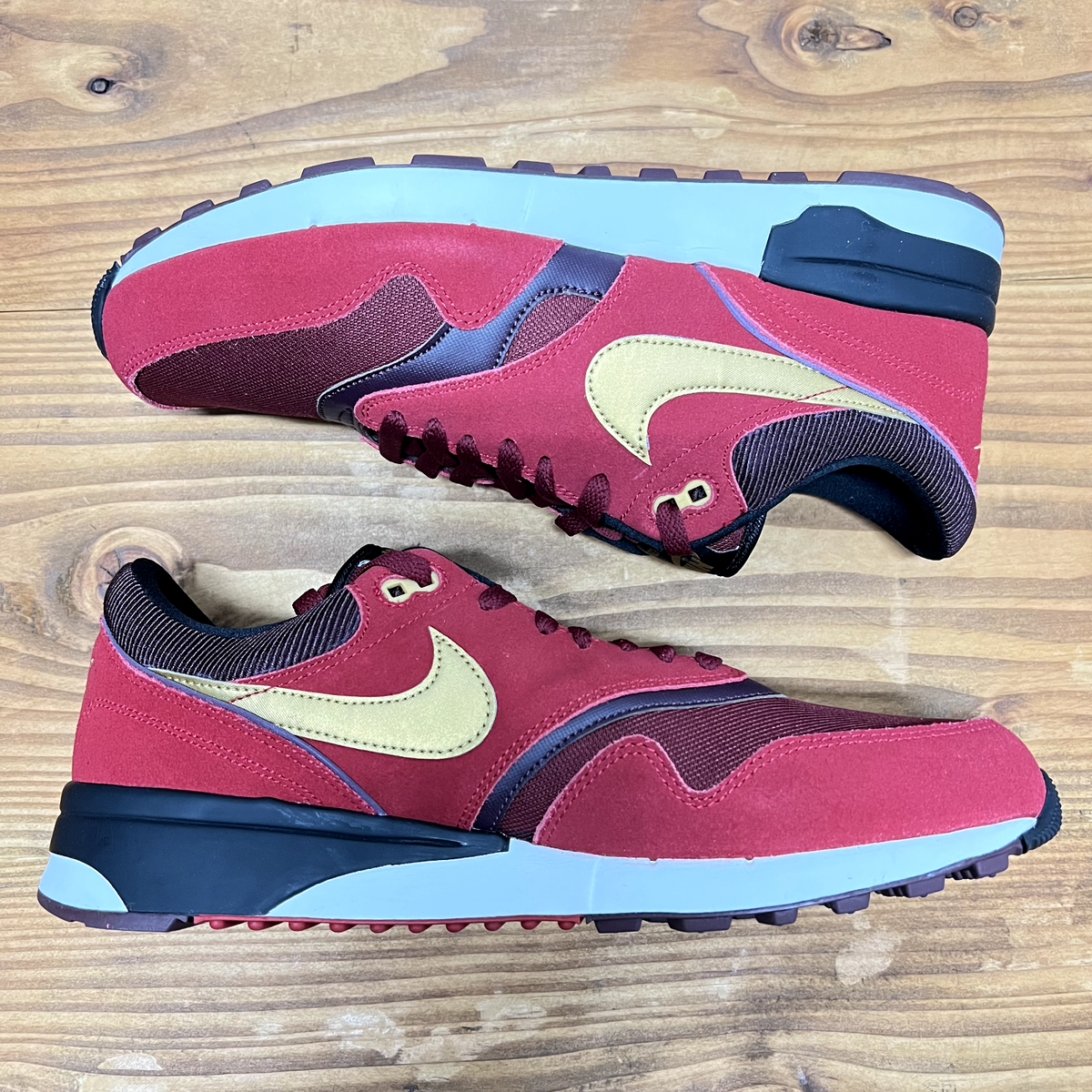 Size 12 Nike Air Odyssey Red 652989-602 Custom