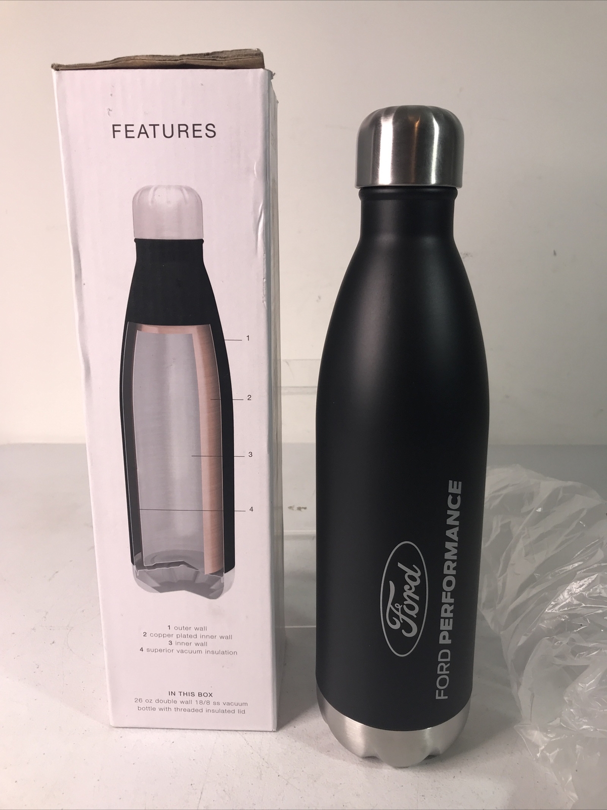 h2go force water bottle 26 oz