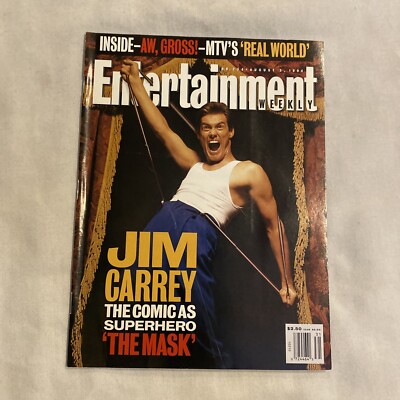 1994 August 5 Entertainment Weekly Magazine Jim Carrey (MH432)