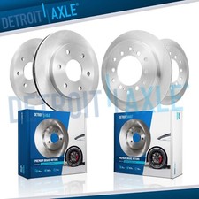 12.56" Front and 12.28" Rear Disc Brake Rotor Kit for Toyota 4Runner FJ Cruiser