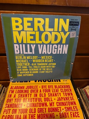 Billy Vaughn and his Orchestra Berlin Melody TELDEC LPS 75 685 Gemma | eBay