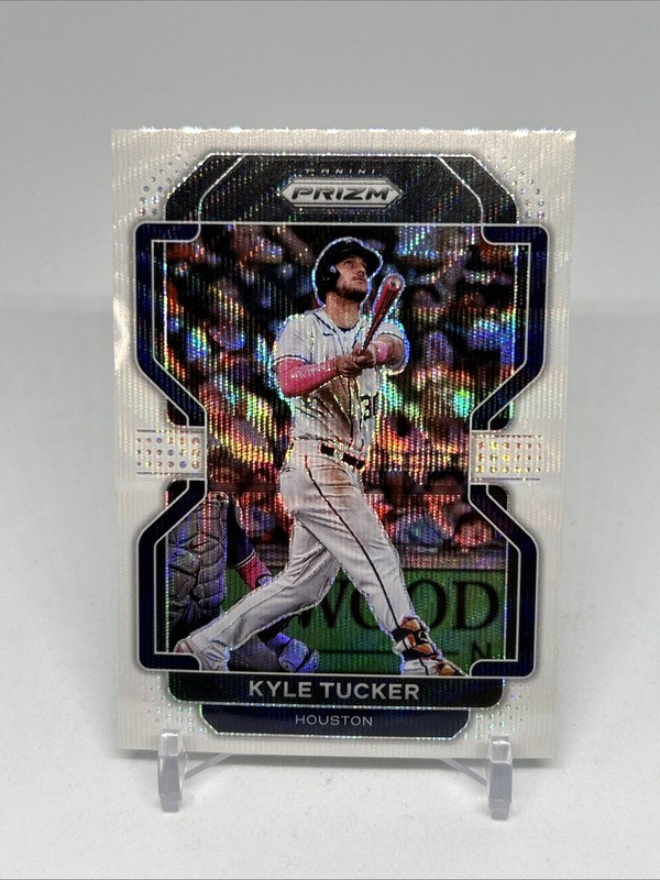 2022 Panini Prizm #5 Kyle Tucker White Wave Prizm | Arpin Mint Cards