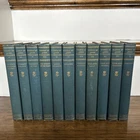 Set of 11 Volumes Works of John Burroughs ~Green