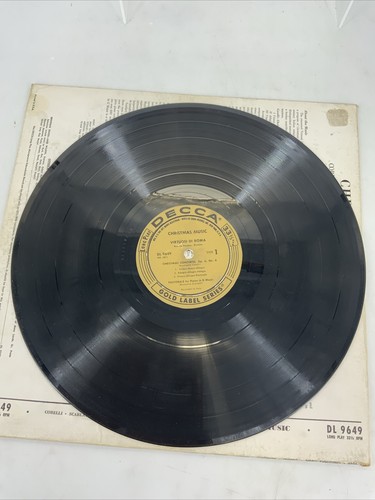 Renato Fasano, Christmas Music, Decca Records DL 9649, Virtuosi Di Roma - Picture 4 of 10