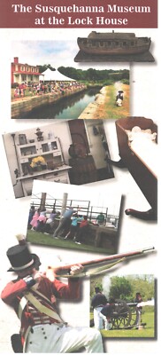 Rack Card, Susquehanna Museum at the Lock House, Havre de Grace, MD 2013