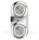 BILLET POWER WINDOW SWITCH WHITE HOT ROD HOLDEN CHEV FORD WILLYS F100 MOPA MINI