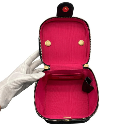 Sac à bandoulière CHANEL Panny noir en peau d'agneau AS3228 #OKB1913 - Photo 6/9