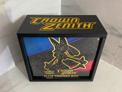 Crown Zenith - Premium ETB Schutz Case passend für Pokemon TCG