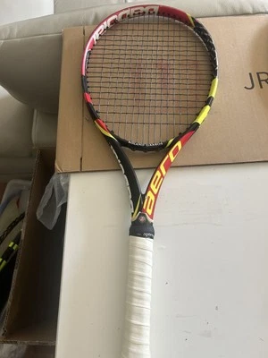 Tennis Racket Babolat AeroPro Drive 2013 French Open 41/8 Rare Grip Size - Photo 1/4