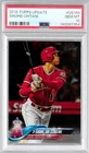 2018 TOPPS UPDATE SHOHEI OHTANI #US189 ROOKIE RC PSA 10 GEM MINT DODGERS