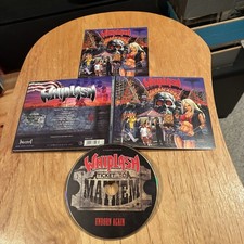 Whiplash - Unborn Again CD 1st US issue razor overkill tankard destruction hirax