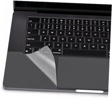 Palm Rest Protector Skin Cover Set Compatible MacBook Pro 16" 2023  Clear