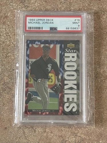 1994 Upper Deck Star Rookies Michael Jordan #19 Chicago White Sox PSA 9