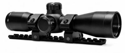 4x32 Mil-Dot Rifle Scope & Picatinny Rail For Savage Edge, Axis & Axis II   Hunt