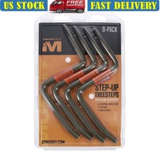 Step-Up Tree Steps Hunting Climbing Sticks 750 lbs Capacity Easy Install 8-Pack